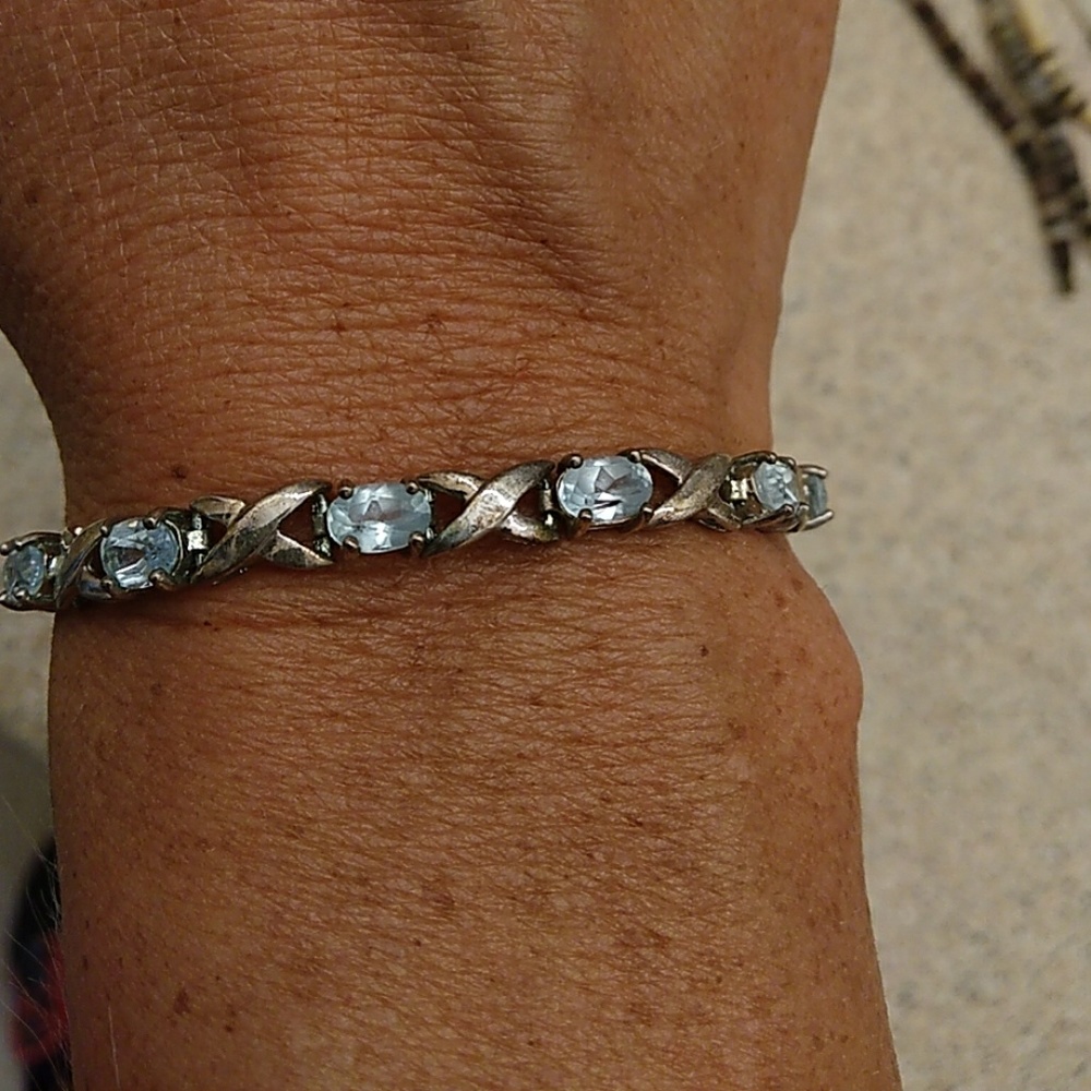 Xoxo sterling bracelet